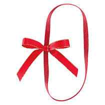 リボンゴムタッグトゥインクルレッド-2