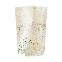 テクスチャーグリーンスタンドバッグ-2