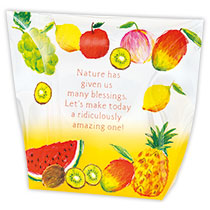 ビタミンカラーフルーツスタンドPETクリアBOX-1