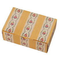 ヴィンテージファブリックボックス／レナ-S