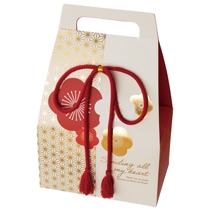 和風ハンドルギフトボックス-2/うめ