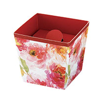 ウォーターカラーワンタッチギフトトレイ/レッド-4