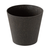 ウッディフラワーアレンジポット-S／チャコール