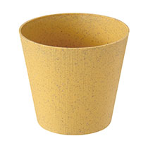 ウッディフラワーアレンジポット-S／オレンジ