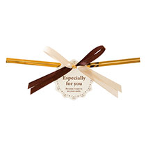 ダブルリボンワイヤータイ-2/ブラウン