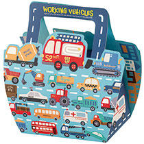 はたらく車ギフトボックスバッグ型-1