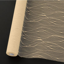 ウェーブファブリックロール-1／クリーム