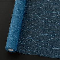 ウェーブファブリックロール-3／ブルー