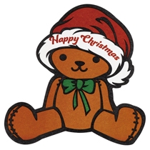 クリスマスギフトシール-4/ベア