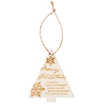 クリスマスウッドタッグ-5/ツリー