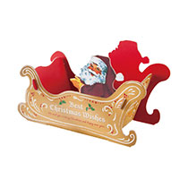 クリスマスアンティークサンタワンタッチトレイ-3