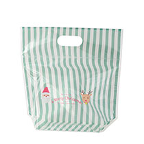 チャーミングクリスマスジップ付バッグ-S