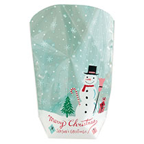 クリスマスミントブルーOPPスタンドバッグ-2