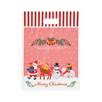 クリスマスオイルパステルPEバッグ-3