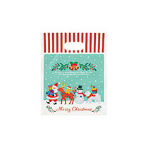 クリスマスオイルパステルPEバッグ-4