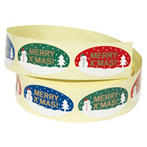 クリスマスポイントロールシール-3