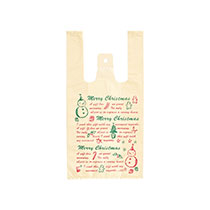 クリスマススノーパーティーレジバッグ-S