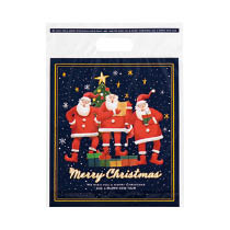 愉快なクリスマスPEバッグ-3