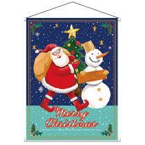 愉快なクリスマスタペストリー-1