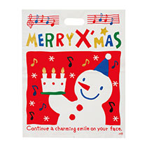 クリスマススノーマンPEバッグ-2