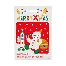 クリスマススノーマンPEバッグ-3