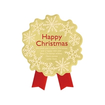 ウィンタースノーリボン型シール-2