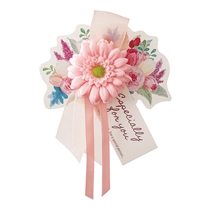 フルリールアレンジクリップ付／ベビーピンク-5