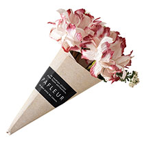 パフルールミニブーケ-1／ピンク