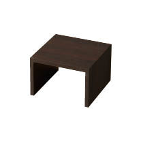 コの字ラックS／ダークウッド-2