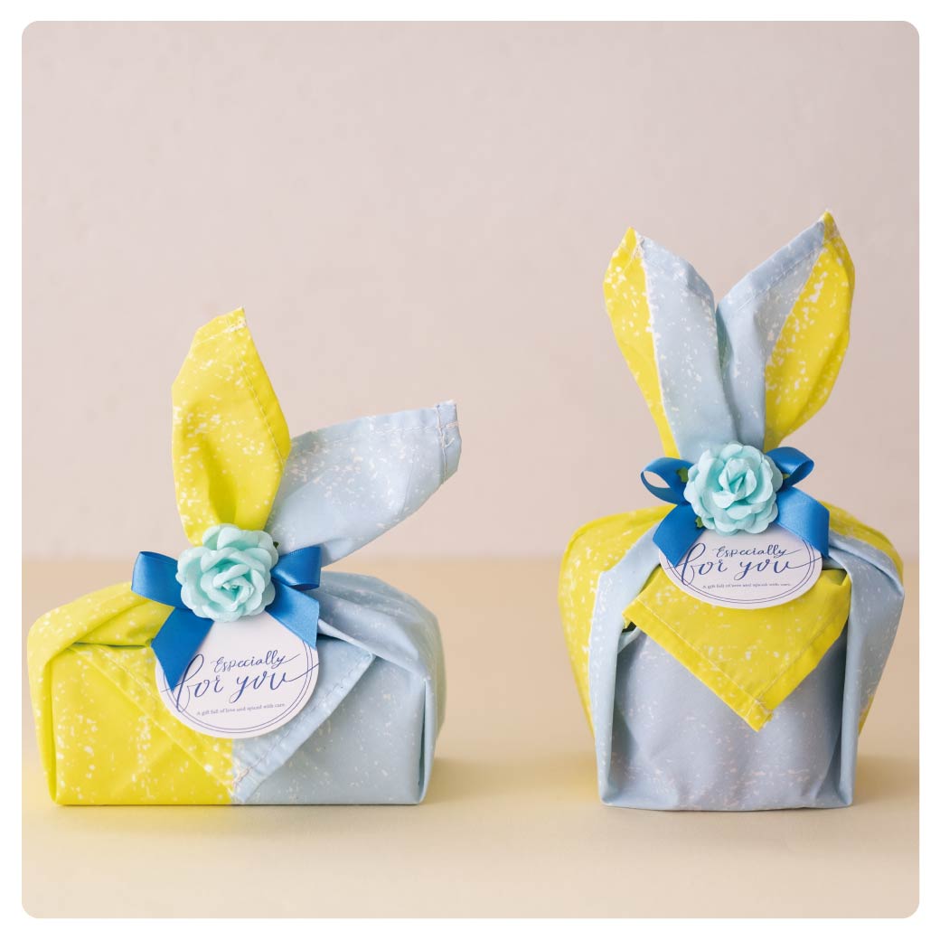 風呂敷ラッピング~ワイヤータイで簡単!