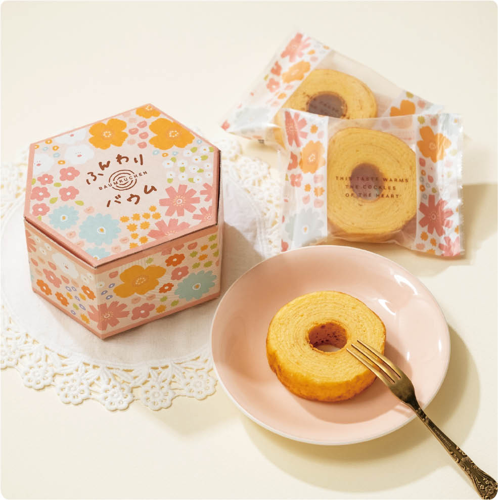 繁忙期にも役立つ美味しいバウムクーヘン