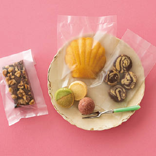 透明・無地のお菓子用個包装袋