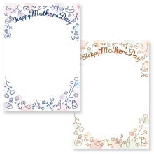 母の日手書き用ダウンロードPOP1