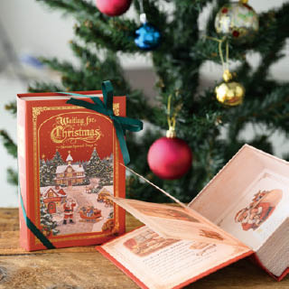 クリスマスのギフトラッピングアイテム