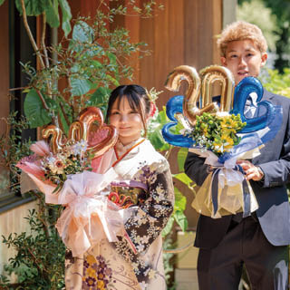 華やか!映える!成人式のブーケ