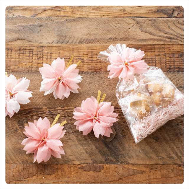 簡単!手作りさくらワイヤータイ!