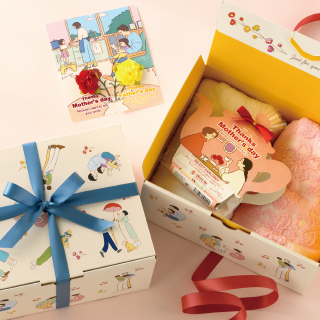 母の日・父の日のおそろいラッピングコーデギフト