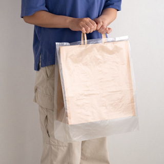 雨よけカバーとペーパーバッグ(紙袋)の対応表