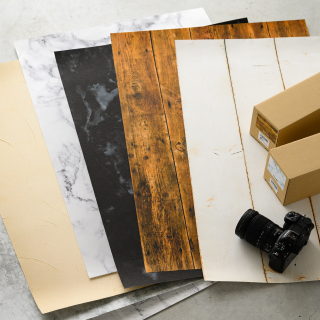 通販・SNS投稿で映える!撮影用背景フォトペーパーシート