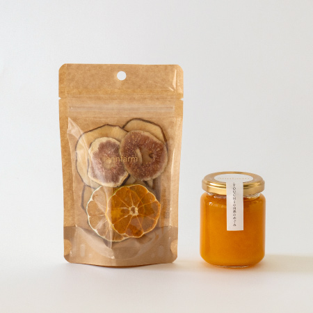 Fitting Room “ドライフルーツとジャムをお客様の目を引くラッピング”