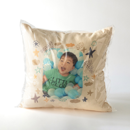 Fitting Room “大きなクッションのギフトラッピング”