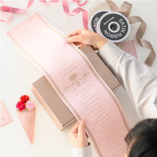 誰でもできる母の日ラッピング!