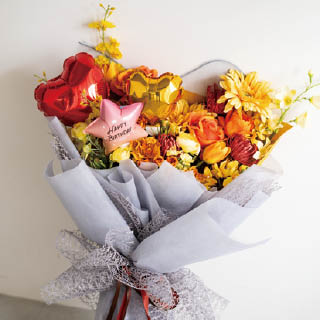 【バースデイラッピング】お誕生日のギフトやお花に。