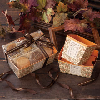 秋のギフトラッピングアイテム
