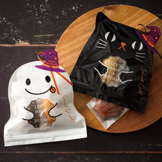 ハロウィンギフトのラッピングアイテム