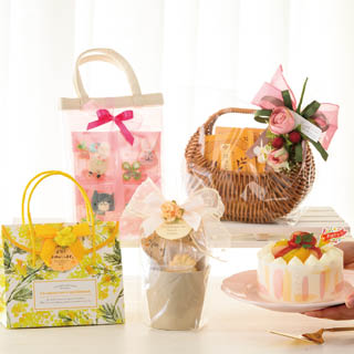 春のラッピングアイデア