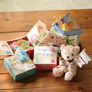 父の日・母の日・こどもの日のギフトラッピング