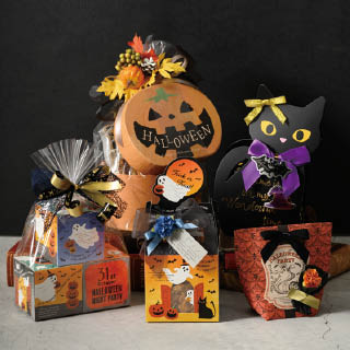 ハロウィンラッピングアイデア