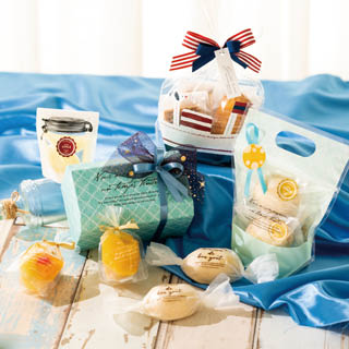 【お菓子屋さん向け】夏ギフトラッピングアイデア