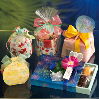 夏のギフトラッピングアイデア